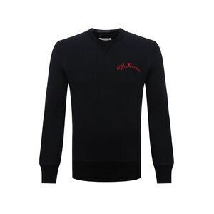 Alexander McQueen Men Black Sweaters